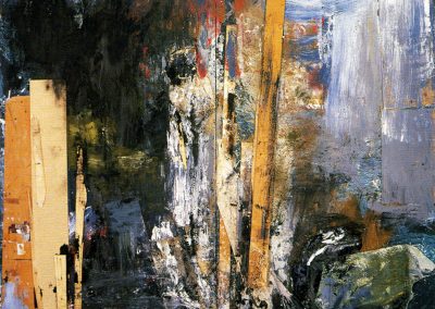 Site, 1988, acrylic on wood on canvas, 243.84 x 243.84 cm (96 x 96 inches)