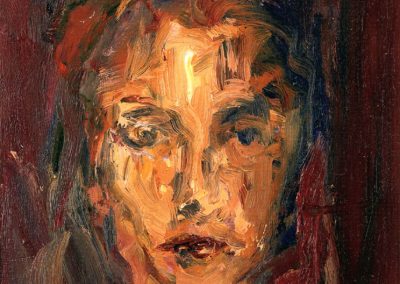 Portrait Series, 2002, acrylic on canvas, 25.4 x 20.32 cm (10 x 8 inches)