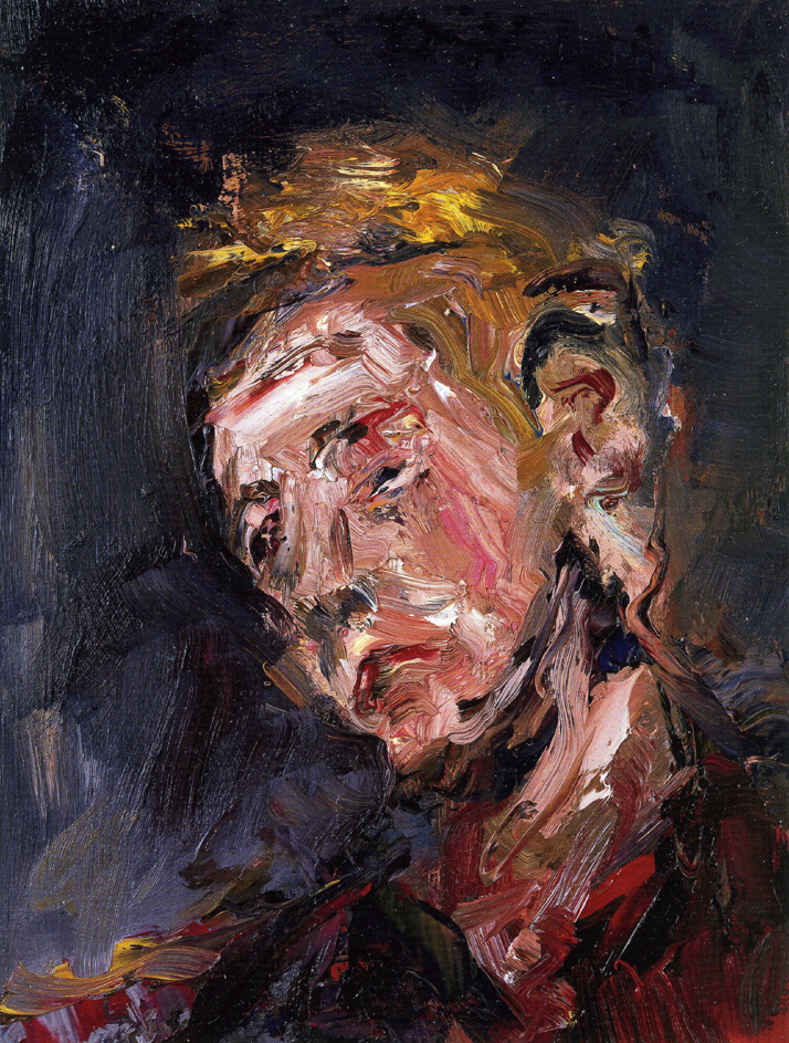 Portrait Series, 2002, acrylic on canvas, 10"x8"