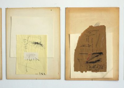 Inter-pass Intercom, mixed/paper, 20 x 15 each (51 x 38 cm), 1991