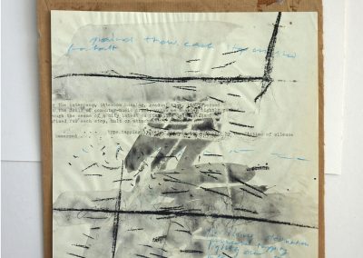 Inter-pass Intercom, mixed/paper, 20 x 15 each (51 x 38 cm), 1991