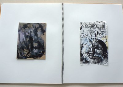 Sample page - Studies Portfolio #1, 50 pages, 21 x 17 ins (53 x 43 cm), 2000
