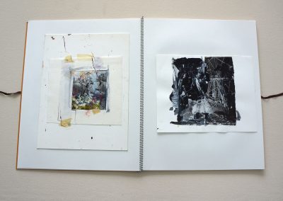 Sample page - Studies Portfolio #3, 50 pages, 21 x 17 ins (53 x 43 cm), 2000