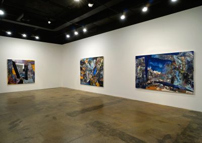 Installation View, Exhibition "Cut," Trepanier Baer Gallery, Calgary, 2014