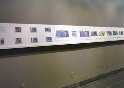Installation View, The Art Gallery of the Eleanor London Cote-Saint-Luc Public Library, October-November, 2011