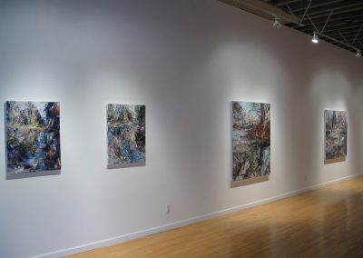 Installation View, Crater Ponds, Michael Gibson Gallery, London, ON, 2010