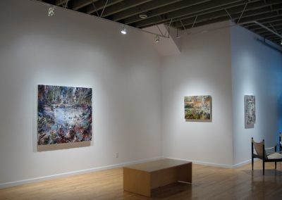 Installation View, Crater Ponds, Michael Gibson Gallery, London, ON, 2010